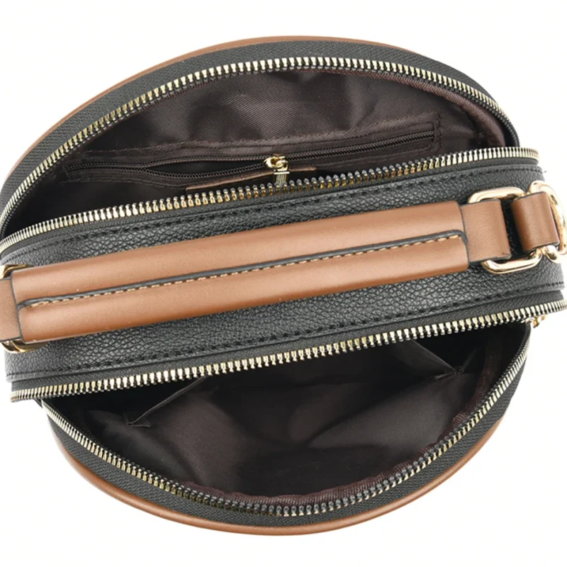 High Quality luxury designer PU Leather Small Crossbody bag - Image 6