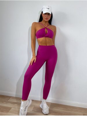 Four-Piece Super Stretch Yoga Wear Set