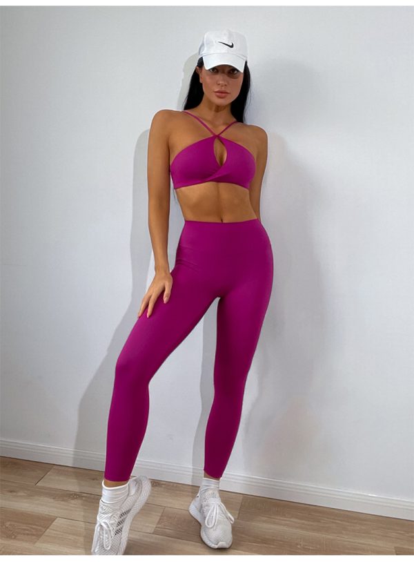 Four-Piece Super Stretch Yoga Wear Set