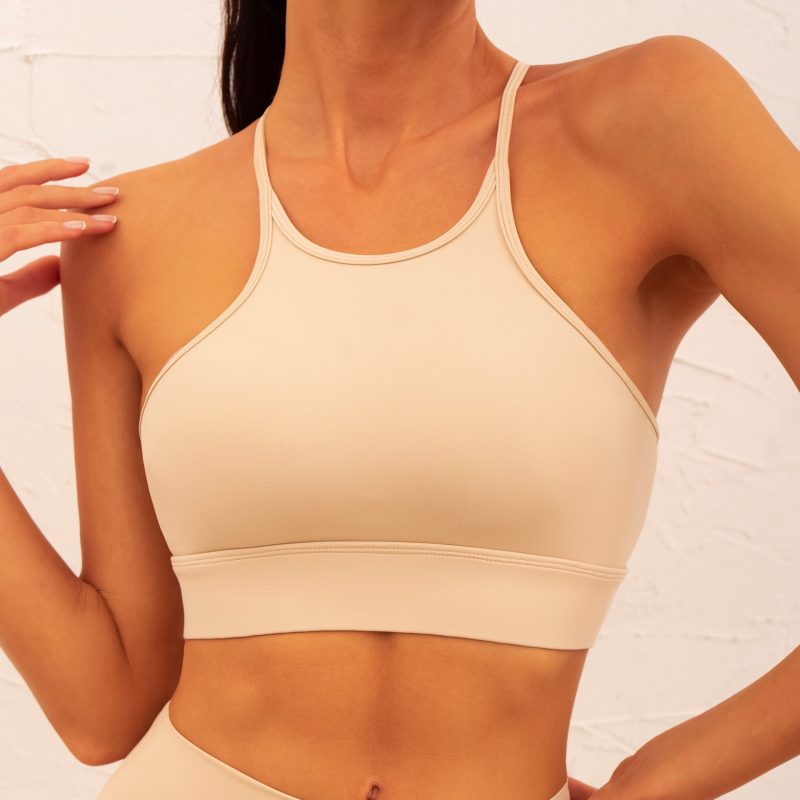 Three-Piece High-Strength Sports Suit: Sports Underwear with Pleated Fitness Pants for Women - Image 6