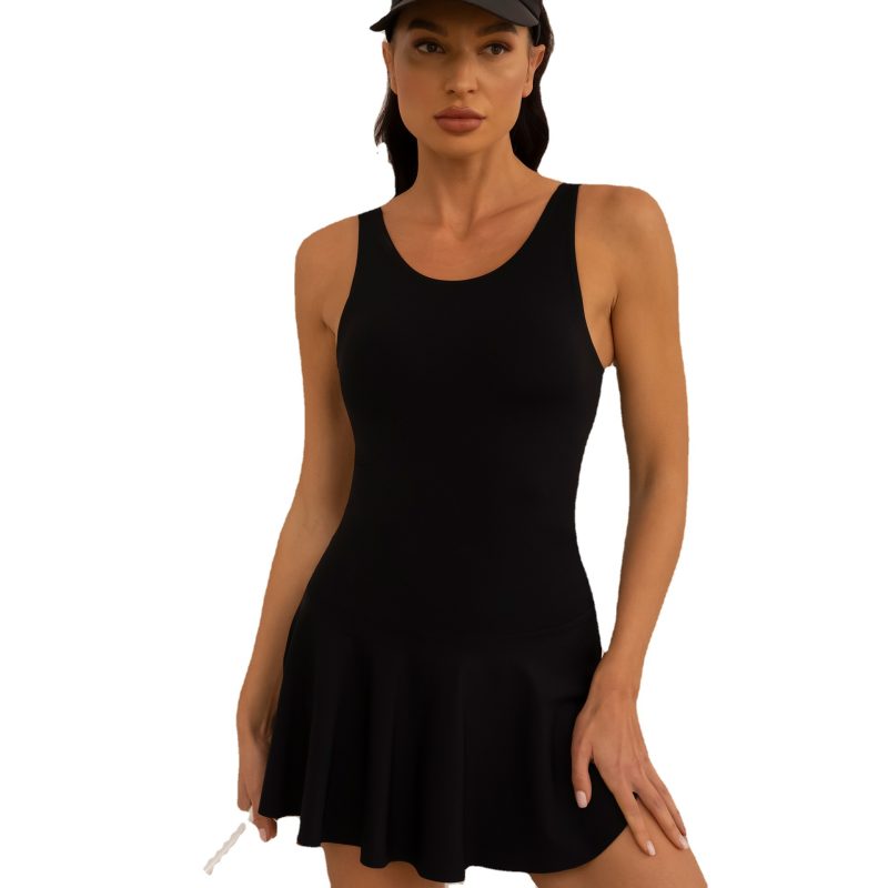 Sexy Triangle Thin Cover Yoga Jumpsuit - Image 5