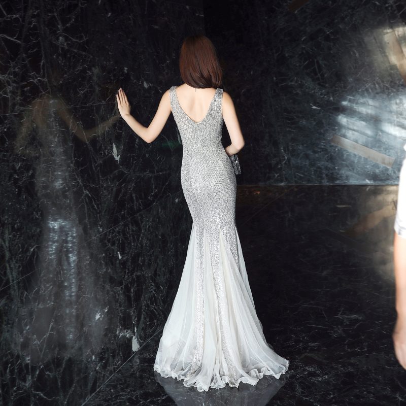 Women's Elegant Evening Cocktail Dress - Image 3