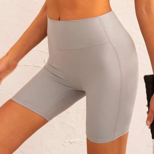 Sports Suit: Wide Shoulder Strap Cross Back Sports Underwear with Fitness Shorts for Running, Training, and Yoga - Image 11