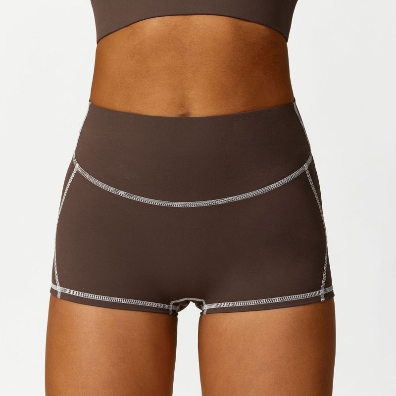 High Waist Hip Lifting Stretch Tights - Image 3