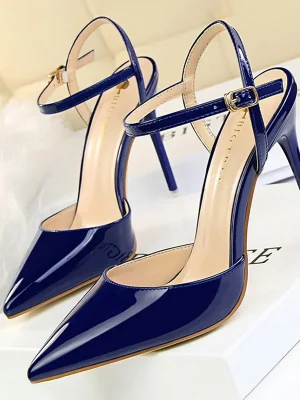 Eco Patent Leather Pump High Heels