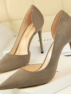 Eco Pointed Toe Stiletto High Heels