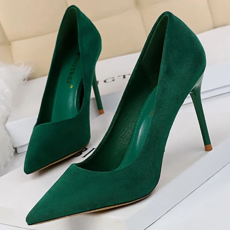 Eco Solid Pumps High Heels - Image 2