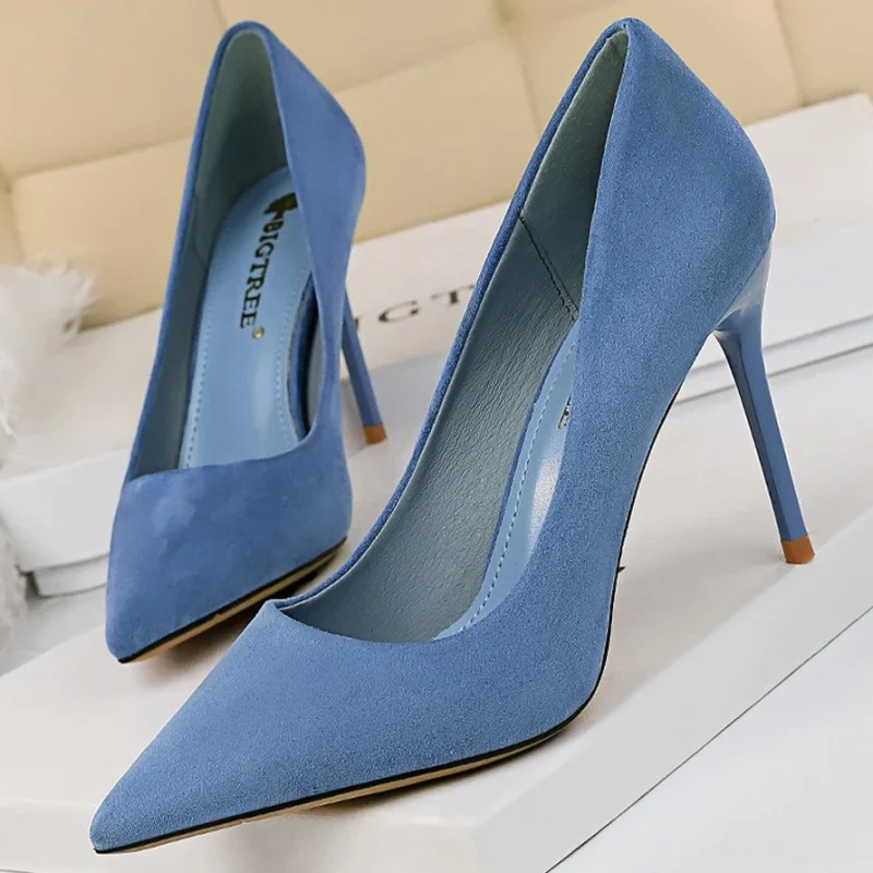 Eco Solid Pumps High Heels - Image 3