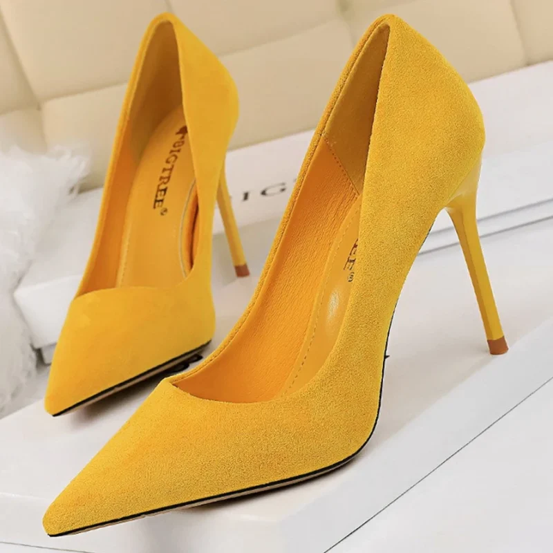 Eco Solid Pumps High Heels - Image 4