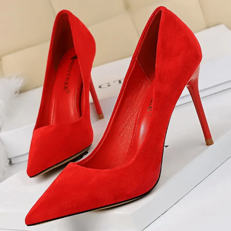 Eco Solid Pumps High Heels - Image 5