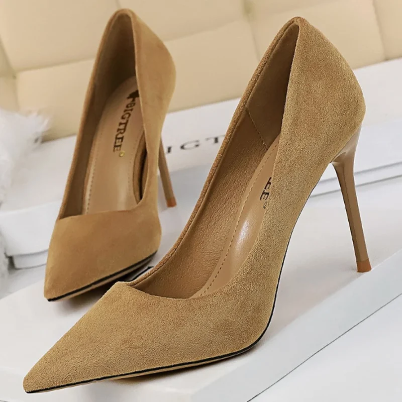 Eco Solid Pumps High Heels
