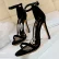 Eco Solid Stiletto Heels Sandals