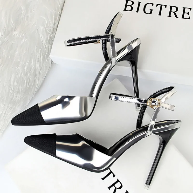 Eco Pointed Toe High Heels - Image 3
