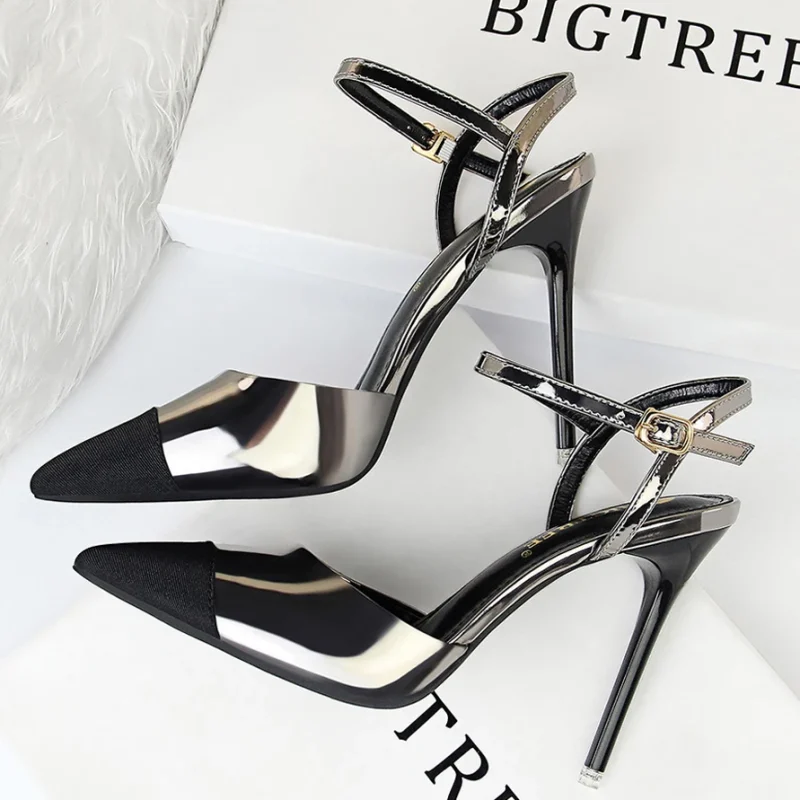 Eco Pointed Toe High Heels - Image 4