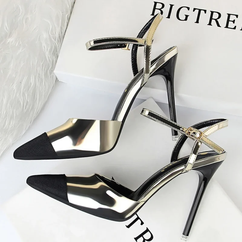 Eco Pointed Toe High Heels - Image 5