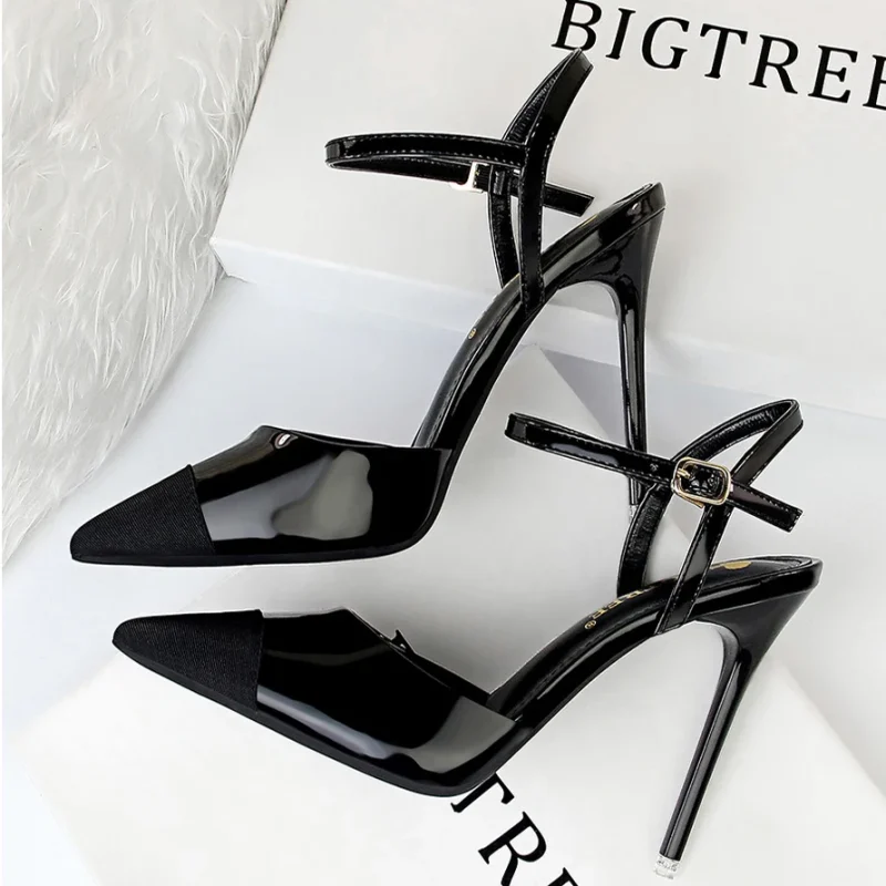 Eco Pointed Toe High Heels - Image 6