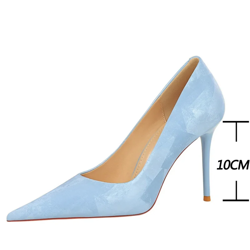 Pointed Toe Leisure Pumps Stilettos - Image 2