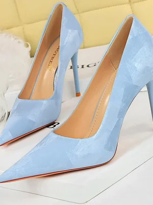 Pointed Toe Leisure Pumps Stilettos