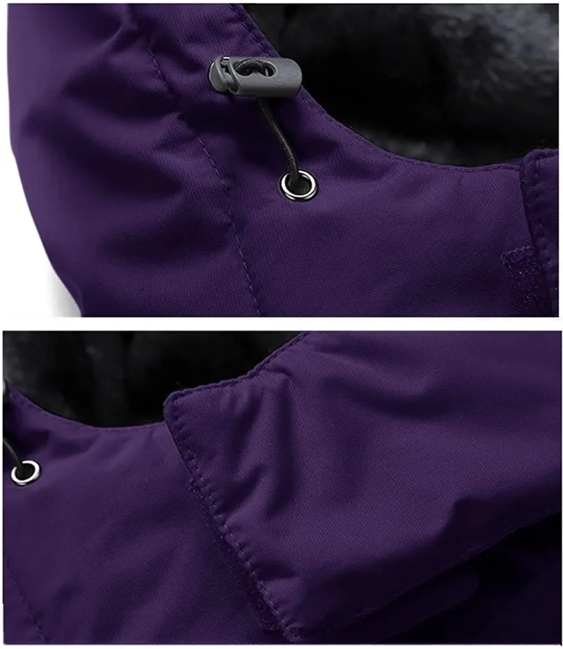 Thermal Fleece Waterproof Casual Hiking Jacket - Image 3