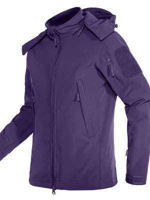 Waterproof Soft Shell Fleece Lined Jacket