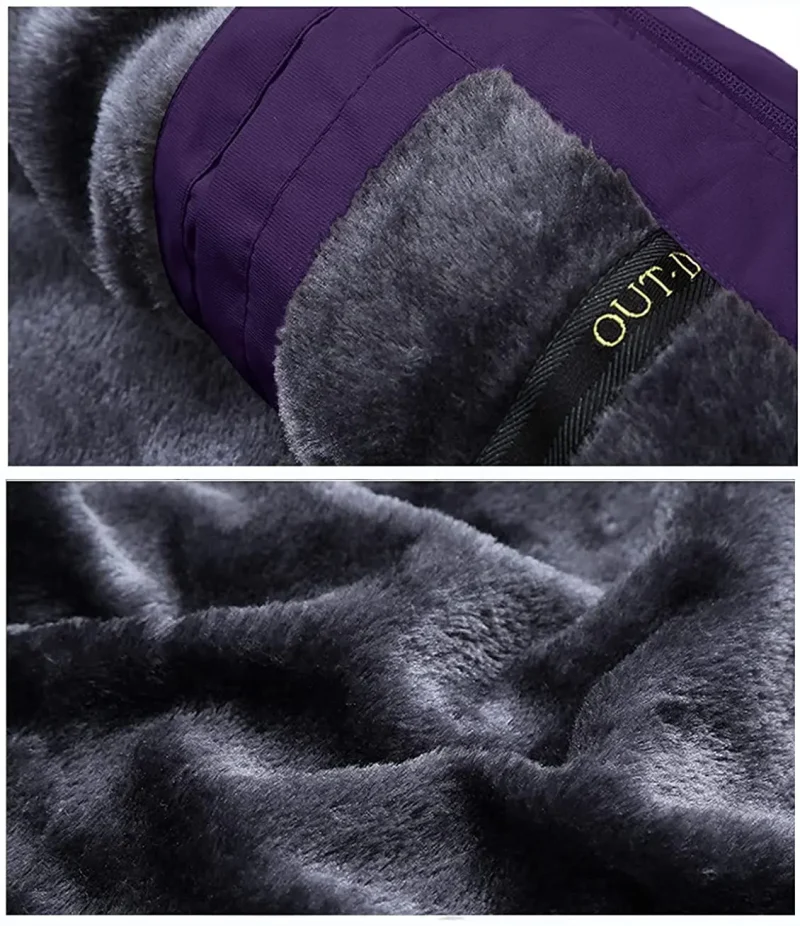 Thermal Fleece Waterproof Casual Hiking Jacket - Image 5