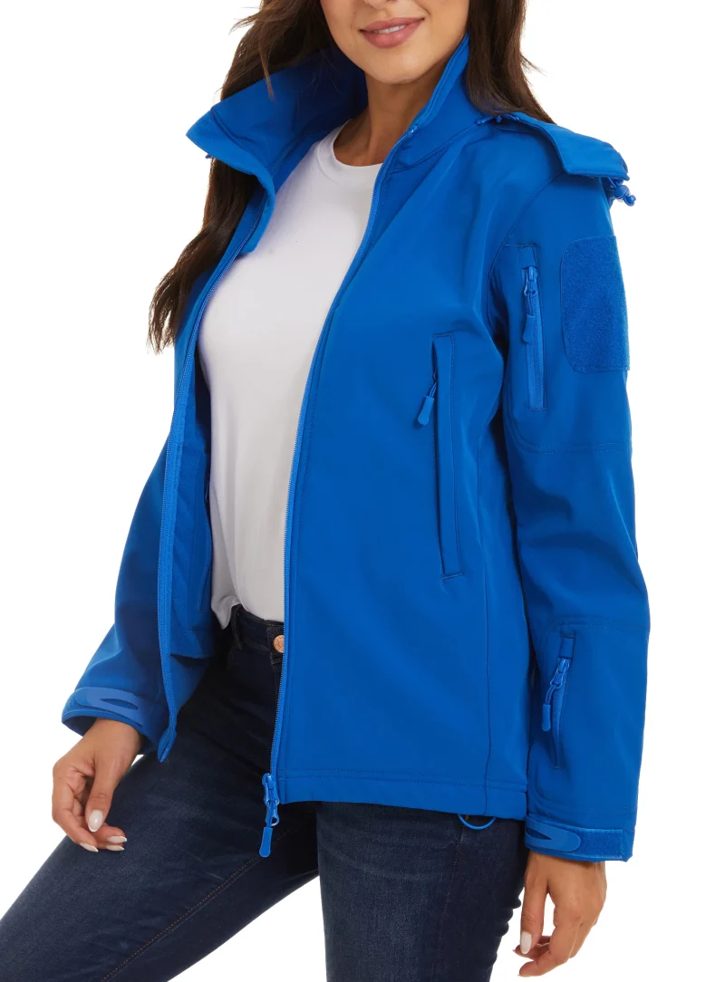 Waterproof Soft Shell Fleece Lined Jacket - Image 2