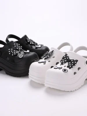 Hole Garden Soft Chunky Platform Sandals