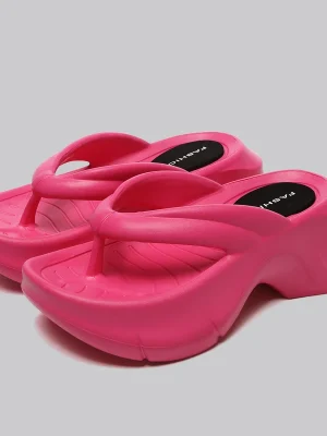 Chunky Platform Flip Flops Slippers