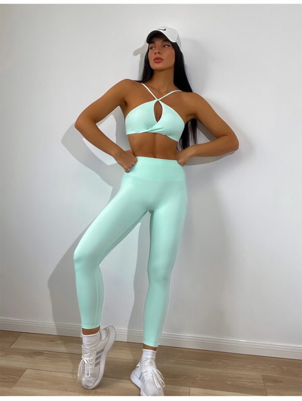 Four-Piece Super Stretch Yoga Wear Set - Image 4