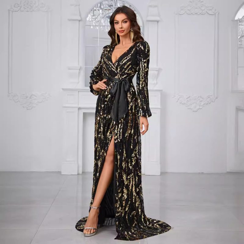 Light Luxury Party Evening Dress - Image 5
