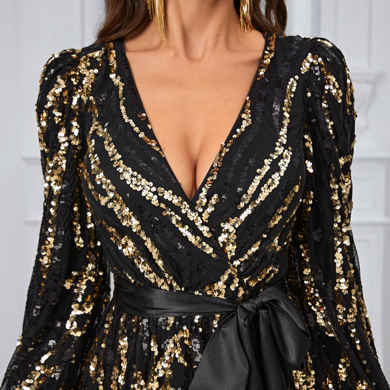 Light Luxury Party Evening Dress - Image 4