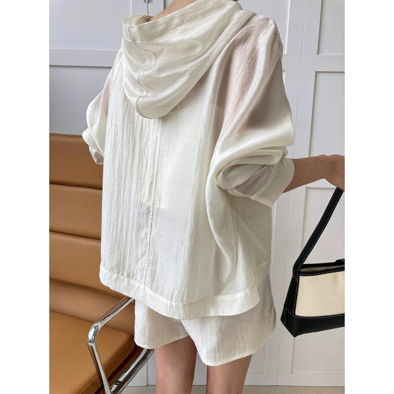 Hooded Tencel Sun Protection Clothing - Image 3