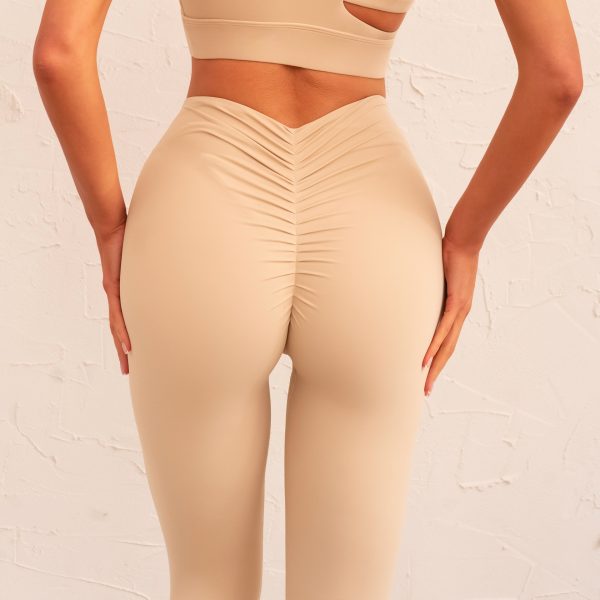 Fitness Suit with Hollow Out Cutout Sports Underwear - Image 2