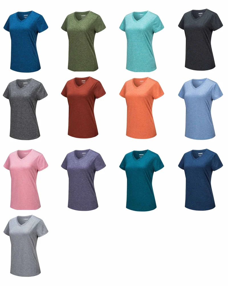 3 Pieces Summer V Neck T-shirts - Image 5