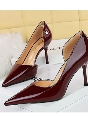 Patent Leather Pumps Stilettos