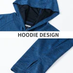 Eco UPF50+ Breathable Long Sleeve Hoodie T-shirts - Image 3