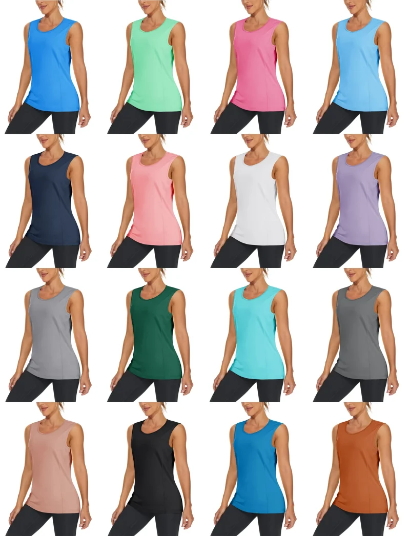 Elastic Breathable Running Workout Tee - Image 5