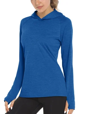 Eco UPF50+ Breathable Long Sleeve Hoodie T-shirts