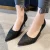 Black 6cm heel