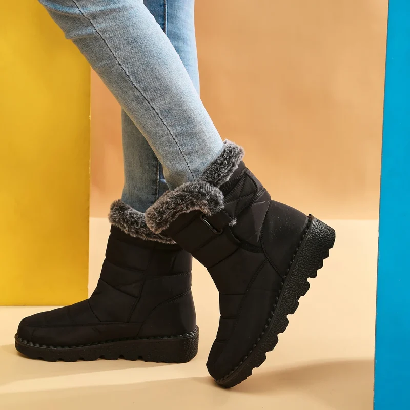 Platform Waterproof Non-slip Ankle Boots
