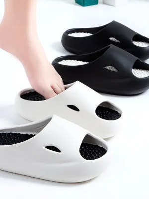 Thick Platform Bathroom Home Slippers