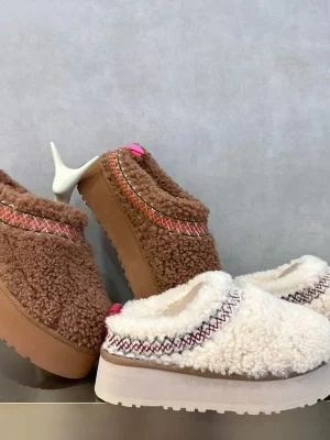 Fur Plush Warm Flip Flops