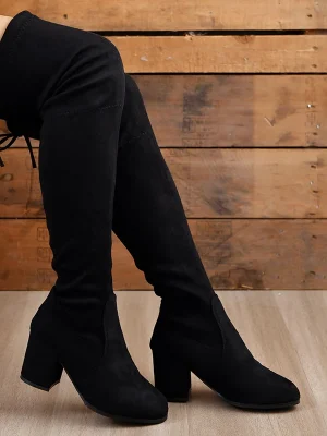 Stretch Slim Over The Knee Boots