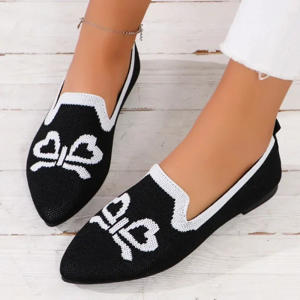 Leisure Pointed Knitting Elastic Comfortable shoes - Image 5