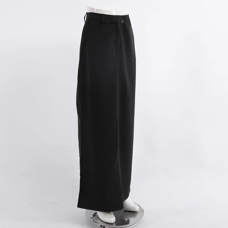 Eco-friendly Vintage Elastic Waist Cotton Skirt - Image 4