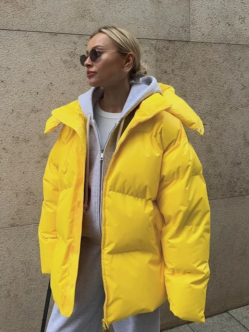 Eco-friendly Vintage Quilted Cotton Puffer Jacket - Image 5