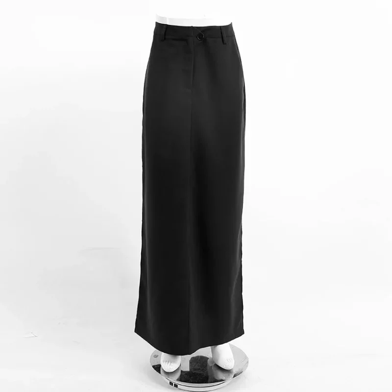 Eco-friendly Vintage Elastic Waist Cotton Skirt