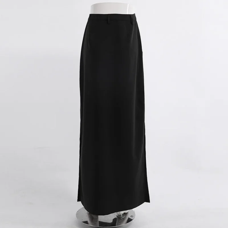Eco-friendly Vintage Elastic Waist Cotton Skirt - Image 3