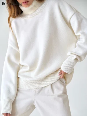 Eco-friendly Thick Warm Oversized Knitted Sweater