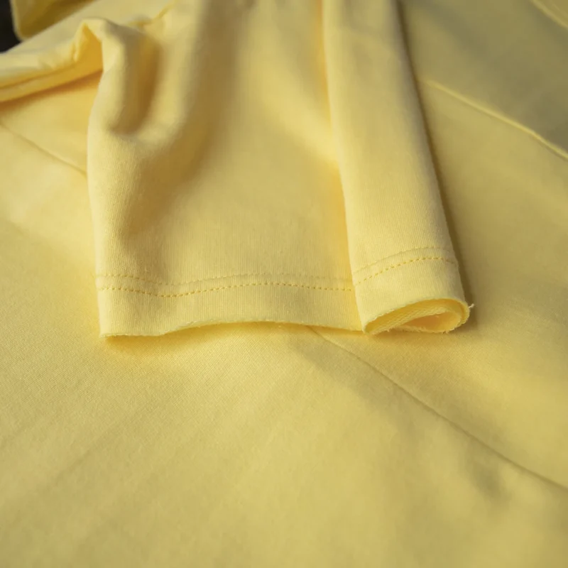 Eco-friendly Cotton Patchwork T-shirt Shorts Set - Image 5